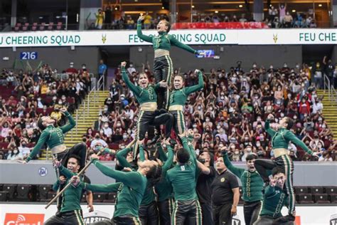 FEU Cheering Squad wins UAAP Cheerdance crown .